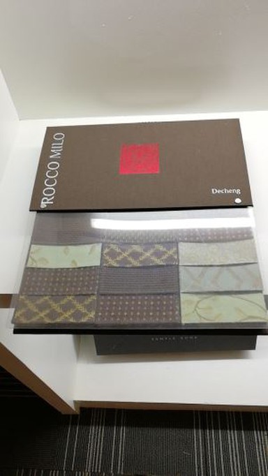 Fire Retardent Curtain Fabric Sample Book